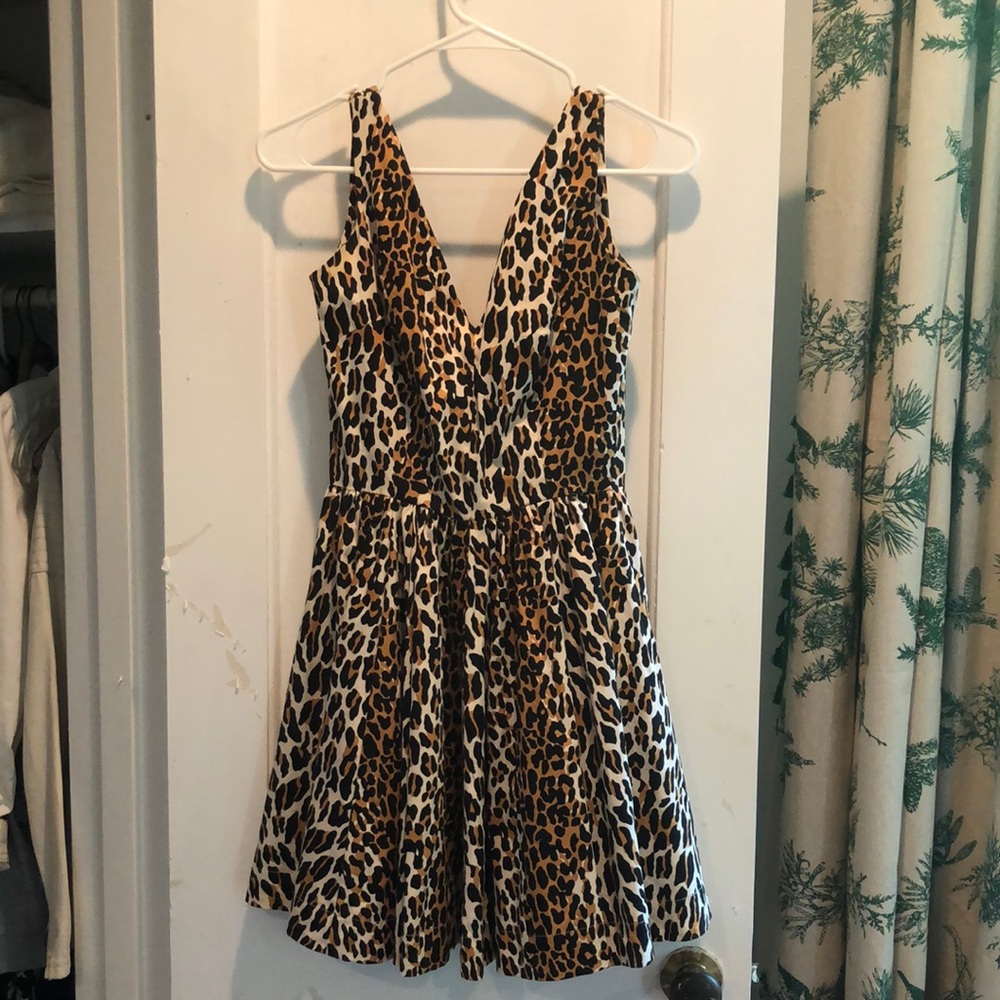 Trashy Diva leopard dress 🧡🖤 size 2